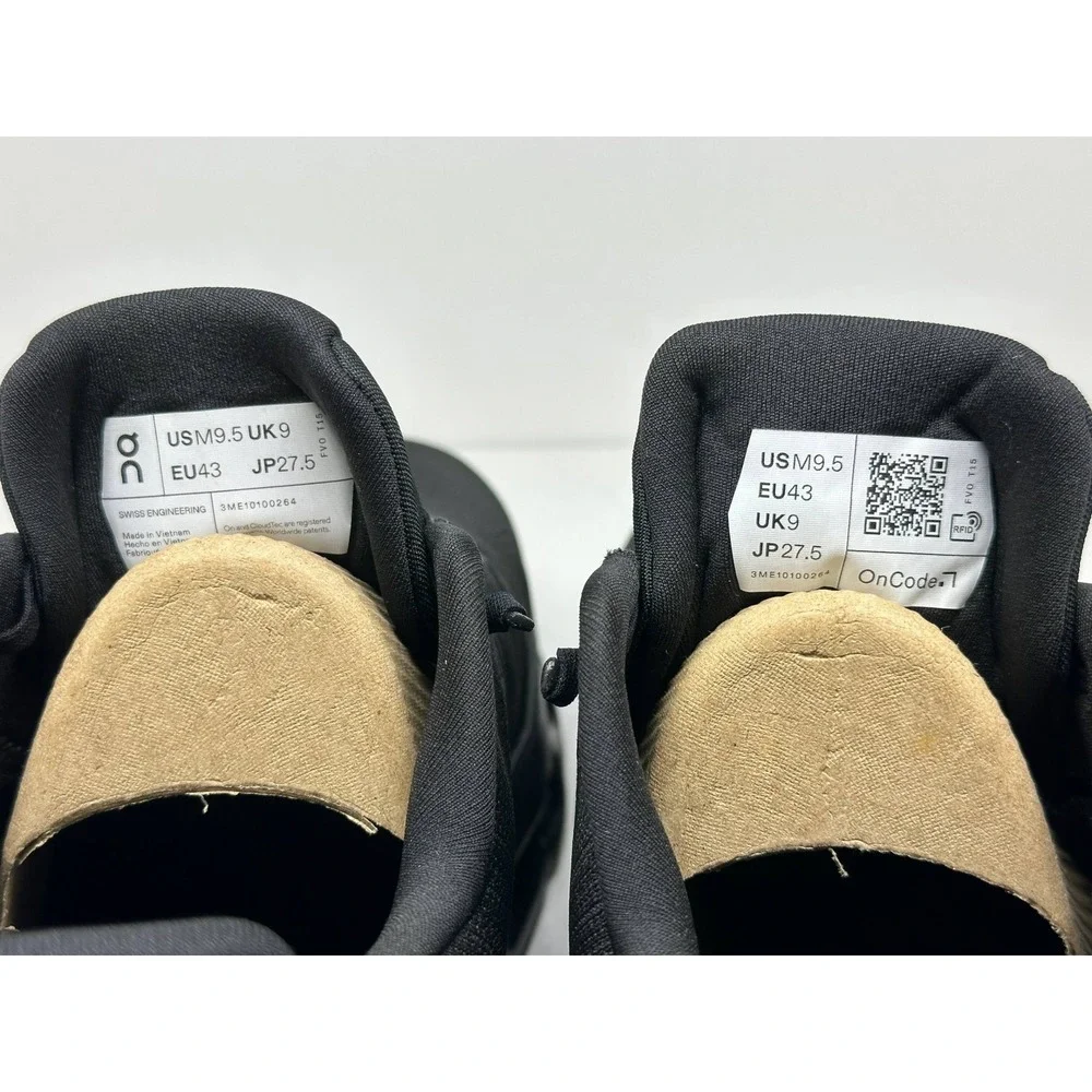 On Cloudtilt Eclipse Black Mens Running Shoes 3ME10100264 Size 9.5 NEW